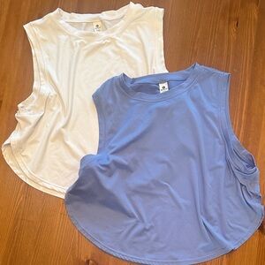 90 Degree By Reflex Blue Tank Top